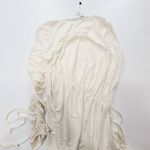 L'Academie Lily Midi Dress in Bone White XS Photo 12