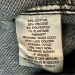 Classic Blue High Rise Dark Wash Jeans Wide Waist Band Triple Button Classic Cut Size 18W Photo 7