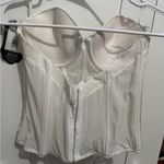 Maidenform  White Lace Bustier Photo 1