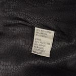 Reba  Black Blazer Gold Turn-Lock Peplum Hem Quiet Luxury Money Classic Workwear Photo 11