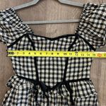 Listicle  Long Sleeve Gingham Sweetheart Midi Dress L NWOT Photo 11