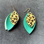 Handmade Leopard Print  Earrings Photo 1