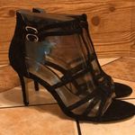 Adrianna Papell  Adara black gaugin lace high heels size 9.5m Photo 5