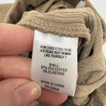 LPA  Pants Womens Medium Tan Beige Belva Bell Bottom Flare Leg Button‎ Photo 6