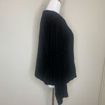 Vintage Black Velvet Blazer Formal Medium Large Goth Whimsygoth Photo 3
