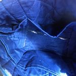 Indianapolis Colts Zipped Fabric Blue White Purse Bag with Interior Pockets Photo 3