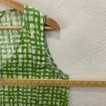 Gorman Organic Cotton Maxi Pocket Dress Gingham Sleeveless Whimsical Cottagecore Green Size 10 Photo 5