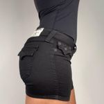 True Religion Mid Cut Off Low rise Black shorts Photo 6