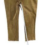 Theory Pants Womens 12 Tan Gold Corduroy Slim Straight High Rise Modern Classic Photo 7