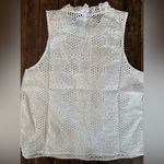 J.Crew NEW! Fleur Top in Eyelet White Photo 3