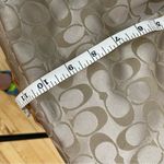 Coach Ashley Sateen Signature C Hobo Crossbody Bag Purse Brown Tan Hippie Photo 10