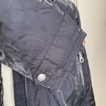 NILS Black Iridescent Ski Snow Jacket, Size 14 Photo 4