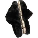 JSlides J/Slides Bree Faux Furry Slides Slip on Sandals Shoes Photo 3