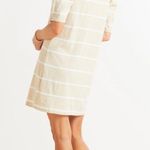 Sanctuary So Volume T shirt dress striped cream white puffed sleeve dress S   Gorgeous, NWOT,  everyday dress crew neck   13” pit to pit  34” long Photo 1