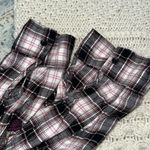 Terra & Sky  Black and White Button Down light flannel plaid Shirt size 1X Photo 4