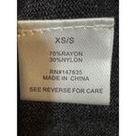 Romeo + Juliet Couture  XS Sage Oversized Knit Poncho Sweater Photo 4