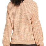 BLANK NYC  Heather Ribbed Knit Crewneck Sweater Size Medium NWT Photo 2