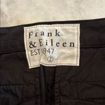 Frank & Eileen Wicklow Crop Chino Pants in Washed Black Photo 6