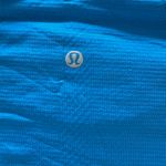 Lululemon  Blue Short Sleeve Athletic Shirt Photo 2