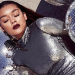 House Of CB Starlight Silver Sequin Back Dress Photo 5