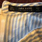 ZARA  Blue and White Striped Women’s Shirt Dress. Size L Photo 3