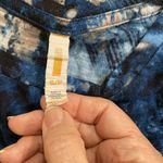 Lucy Activewear Lucy Women's Fitness Tank Top Blue Glacier Print Small RARE Photo 3