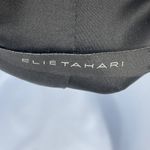 Elie Tahari Virgin Wool Tweed Blazer Jacket Coat Button Up Large Black Photo 5