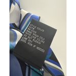 Vintage B Wear Y2K Satin Cami Babydoll Tank Top Fairy L Blue Black Swirl Empire Size L Photo 5