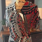 Cato  Modern Tribe in Bossa Nova Multicolor Geometric Print Wrap Dress NWT Photo 5