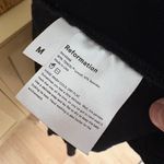 Reformation JEANS Black Midi Dress Jersey Short Sleeve Minimalist Size Medium Photo 3