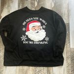 Terra & Sky Black Santa Graphic sweatshirt Photo 0