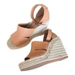 Treasure & Bond  Tige En Cuir Tan Leather Espadrille Sandals Size 8M Photo 2
