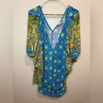 Trina Turk  Swim Cover up Corsica Caftan Tunic‎ Dress Size XS Photo 5