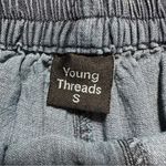 Sacred Threads Boho Bohemian Flared Patchwork Hippie Cotton Jeans Small Photo 4