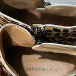 Lucky Brand Leopard Print Boots Real Hair Booties Mobwife Photo 8