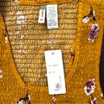 Japna  gold with floral tan top, size M, NWT Photo 5