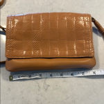Vince Camuto  Tan Leather Quilted Crossbody Bag Photo 9