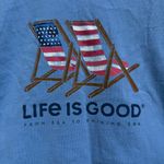 Life is Good Women’s M  USA From Sea to Shining Sea Graphic Shirt Photo 2
