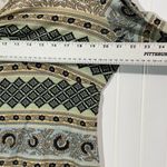 Susan Lawrence XL Top Boho Print Sweetheart Neck 3/4 Sleeve Made in USA Vintage Photo 3