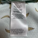 Nümph Carleigh Blouse Women’s Small Mint Banana Print Top NWT Whimsy Cute Tee Green Photo 6