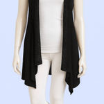 Black Crochet Knit Open Photo 0