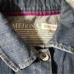 Merona  women's XS denim jacket Photo 2