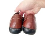 Clarks  Bendables Brown Leather Ashland Alpine Slip On Shoes Sz 8.5W Photo 3