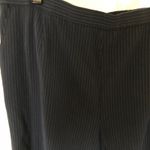 Briggs New York  EUC Women's Black Pinstripe Pull On Pants Size 24WS Photo 1