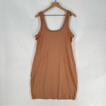 YITTY Body Butter Tank Dress in Brown Sugar Nude Stretchy Scoop Neck Size XXL Photo 2