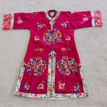 Antique Traditional Chinese hand embroidery fully handmade silk coat Photo 0