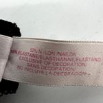 Victoria's Secret Padded Demi Bra Black Lace Trim Adjustable Strap Black 34C Photo 2