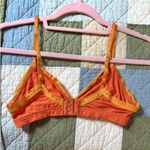 Aerie  Bralette Orange Lace Photo 2