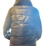 Guess Women’s  black hooded puffer jacket Photo 11