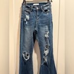 Vervet Flying Monkey High Rise Super Flare Stretch Jean Size 24 Photo 5